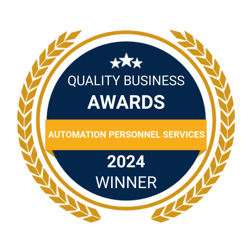 Automation Personnel Services Fredericksburg, Virginia, Quality Business Awards 2024.