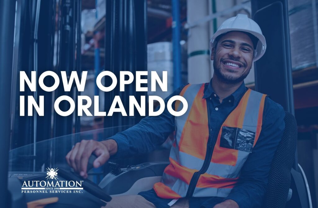 Automation Personnel Services Now Open In Orlando